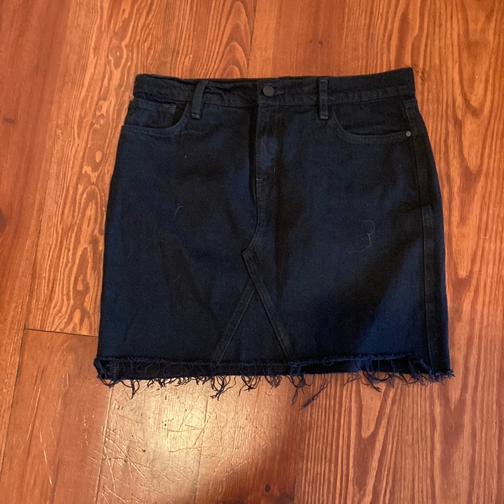 Sanctuary clothing denim black skirt